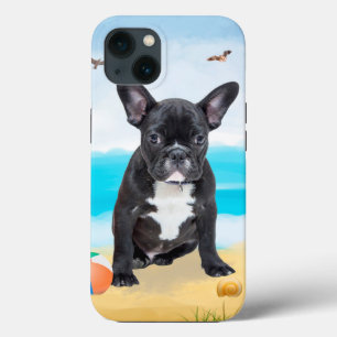 Case-Mate iPhone Case Bouledogue français sur la plage