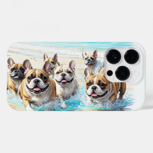 Coque Case-Mate iPhone Bouledogues français Troupeau de French Bulldog Me