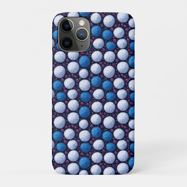 Coques Case-Mate iPhone Boules de fil doux avec accents scintillants (Dos)