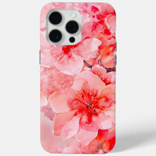 Coque Case-Mate iPhone Boules de fleurs de cerisier d'aquarelle