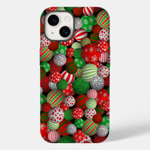 Coques Pour iPhone Boules de Noël 3D