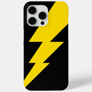 Coque Case-Mate iPhone Boulon de foudre jaune