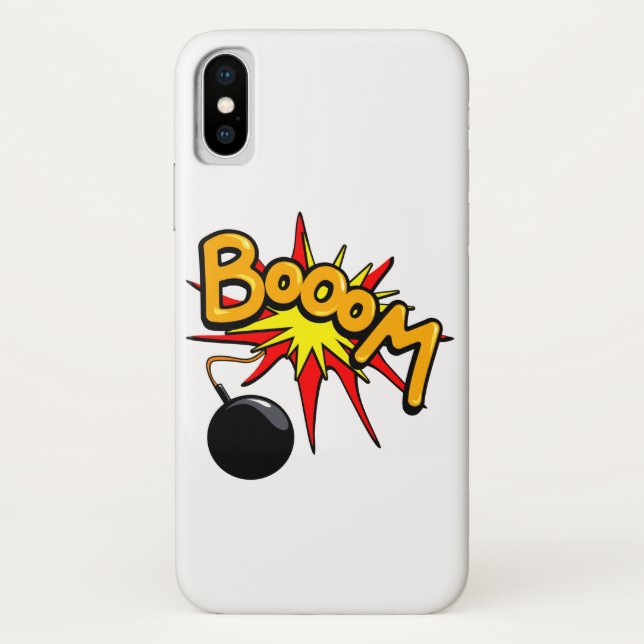 Coques Case-Mate iPhone Boum ! (Dos)