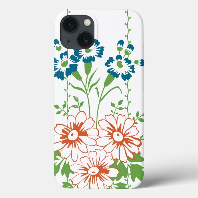 Coques Case-Mate iPhone Bouquet de fleurs baroques (Verso)