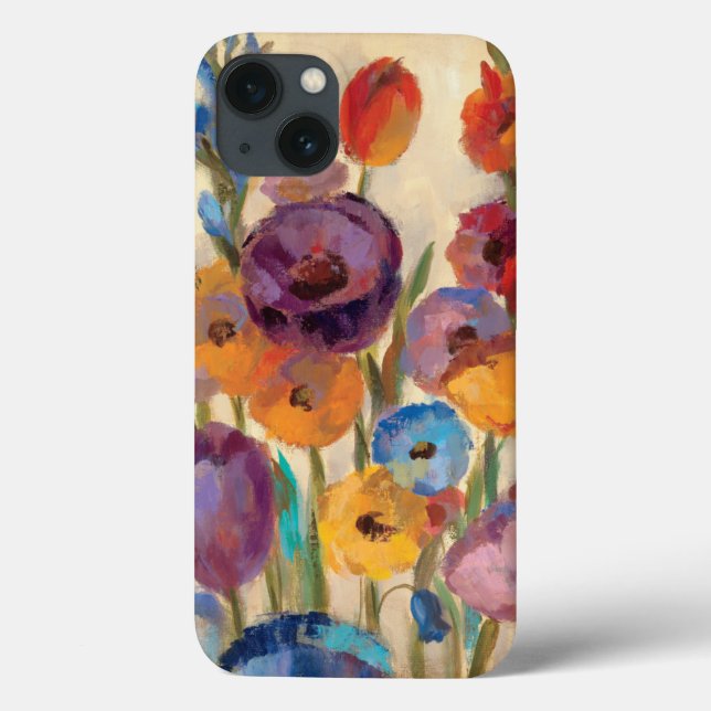 Coques Case-Mate iPhone Bouquet de fleurs colorées (Verso)