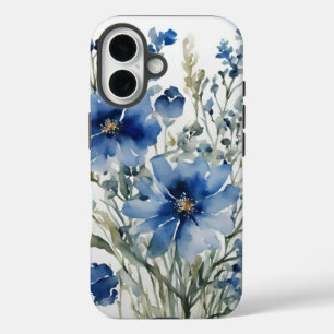 Coque Pour iPhone 16 Bouquet de fleurs Elégante aquarelle