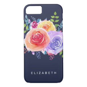 Case-Mate iPhone Case Bouquet de fleurs Rose aquarelle