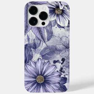 Coque Case-Mate iPhone Bouquet de fleurs violettes