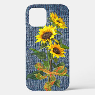 Case-Mate iPhone Case Bouquet de tournesol sur Denim