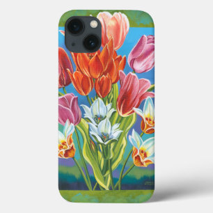 iPhone 13 Coque Bouquet en frontière III