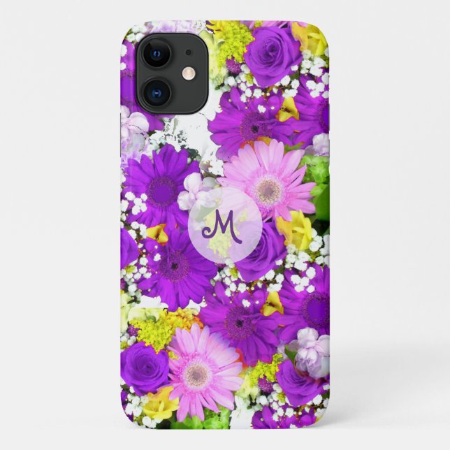 Coques Case-Mate iPhone Bouquet floral clair (Dos)