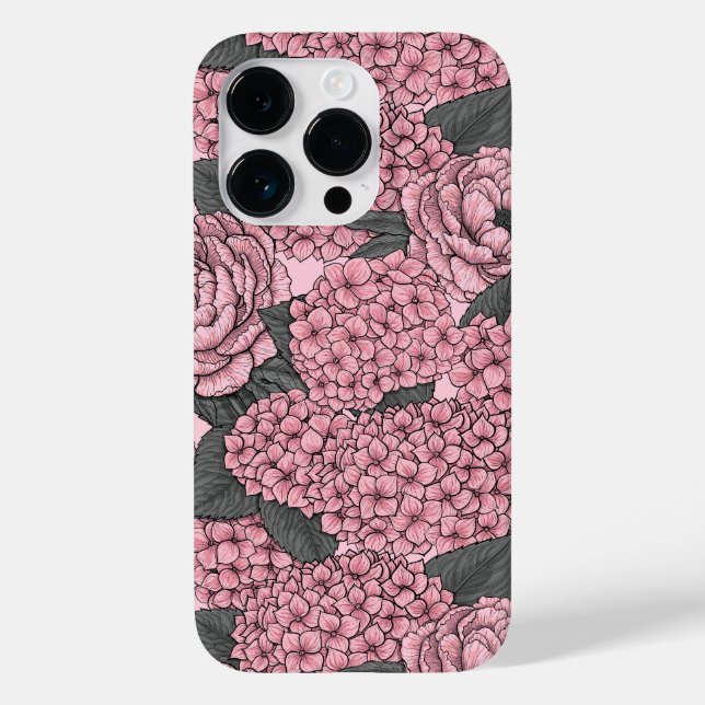 Coques Case-Mate iPhone Bouquet floral en rose (Verso)