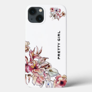 Case-Mate iPhone Case Bouquet Floral rose Bourgogne Élégante Fille