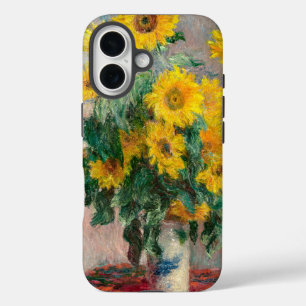 Coque Pour iPhone 16 Bouquet of Sunflowers by Monet Impressionist