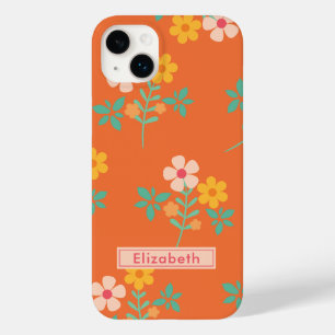 Coque Case-Mate iPhone Bouquet Retro Orange Daisy