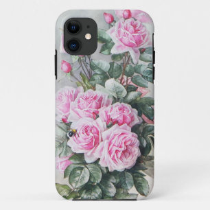 Coques Pour iPhone Bouquet rose vintage de roses