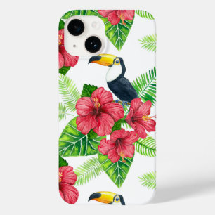 Coque Case-Mate iPhone Bouquet Toucan et tropical