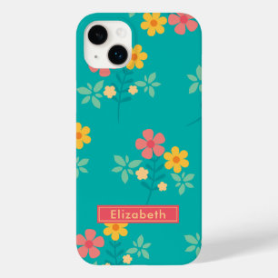Coque Case-Mate iPhone Bouquet Vintage Daisy Vert