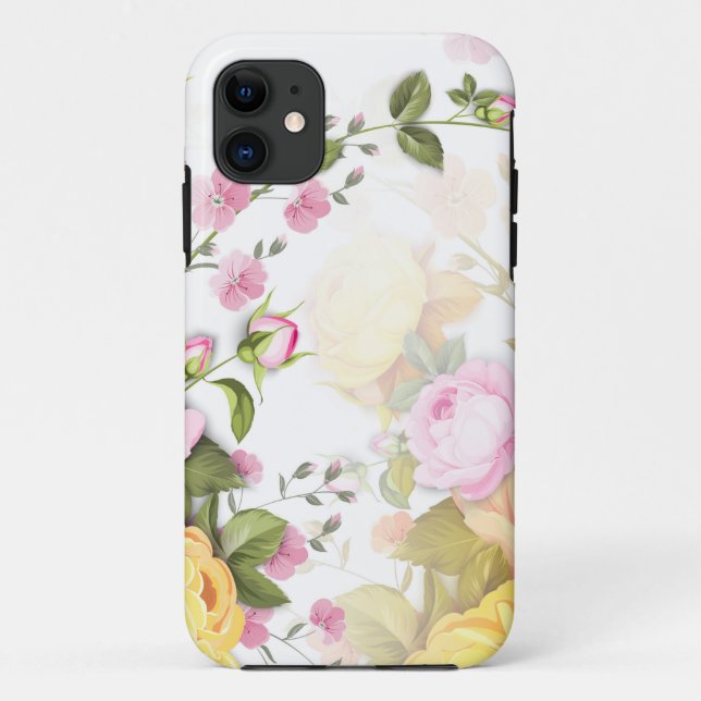 Coques Case-Mate iPhone Bouquets de Roses 4 (Dos)