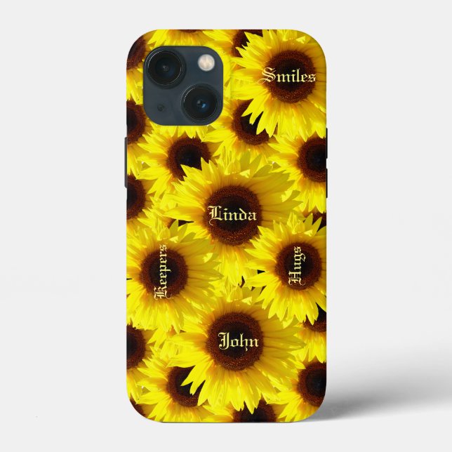 Coques Case-Mate iPhone Bouquets de tournesol - dur (Verso)