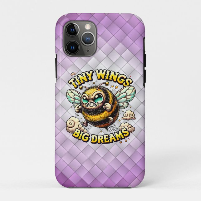 Coques Case-Mate iPhone Bourdonnant pour la grandeur (Dos)