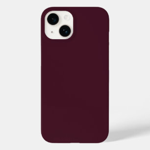 Coque Case-Mate iPhone Bourgogne framboise, Bourgogne solide