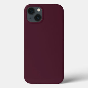 Case-Mate iPhone Case Bourgogne framboise, Bourgogne solide