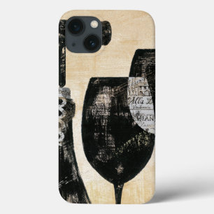 Coque Case-Mate iPhone Bouteille à vin avec deux verres