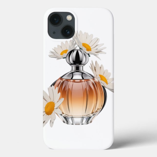 Coques Case-Mate iPhone Bouteille de parfum de marguerite (Verso)