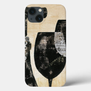Etui iPhone Case-Mate Bouteille de vin avec deux verres