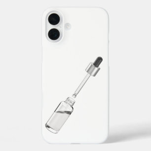 Coque Pour iPhone 16 Plus Bouteille en verre ouvert avec pipette