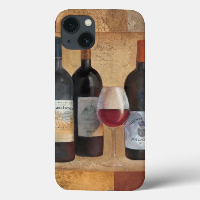 Coques Case-Mate iPhone Bouteilles à vin avec verre (Verso)