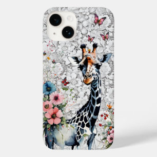 Coque Case-Mate iPhone Bouteilles et dentelles Fleurs sauvages de Giraffe