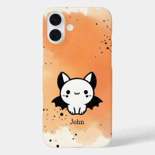 Coque Pour iPhone 16 Plus Boutique de chauve-souris adorable - Kawaii minima