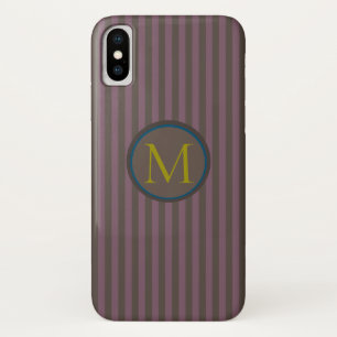 Coque Case-Mate Pour iPhone Boutique Stripes (Brand Options) MONOGRAM -