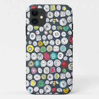 Case-Mate iPhone Case boutons et ardoise des abeilles