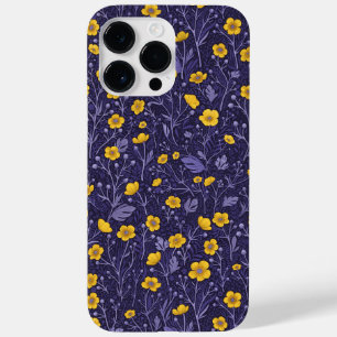 Coque Case-Mate iPhone Boutons jaunes et violets