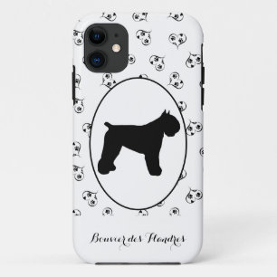 Case-Mate iPhone Case Bouvier des Flandres Silhouette