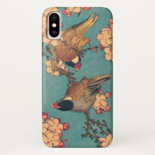Case-Mate iPhone Case Bouvreuil d'Hokusai et Cerisier Fleur Vintage Oise