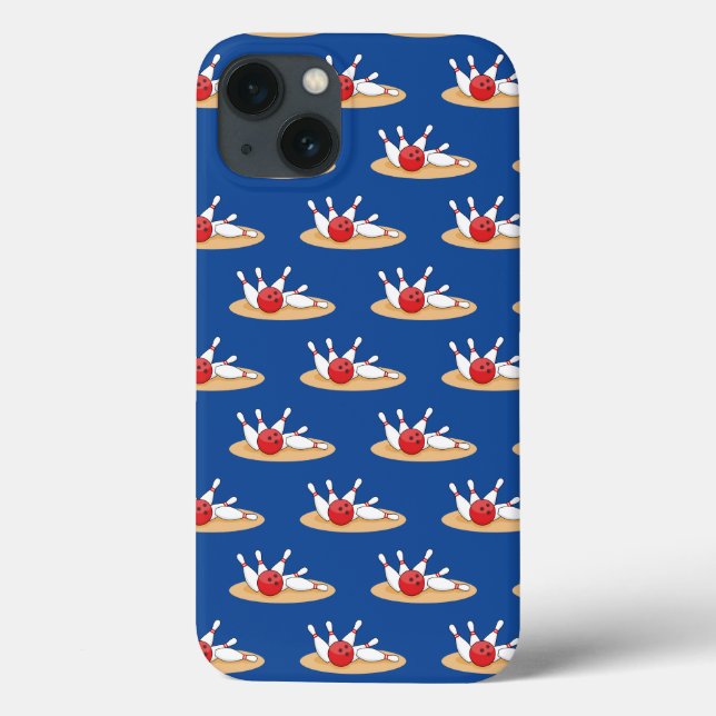 Coques Case-Mate iPhone Bowling Ball Stritles Motif (Verso)