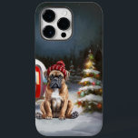Coque Case-Mate iPhone Boxe d'hiver Caravan Christmas Adventure<br><div class="desc">Laissez-vous tenter par la magie d'une nuit d'hiver enneigée alors qu'une caravane glisse gracieusement à travers le paysage illuminé par la lune. La beauté sereine de la neige scintillante et l'éclat enchanteur de la lune créent une scène captivante, promettant une aventure de Noël inoubliable remplie de chaleur, de joie et...</div>