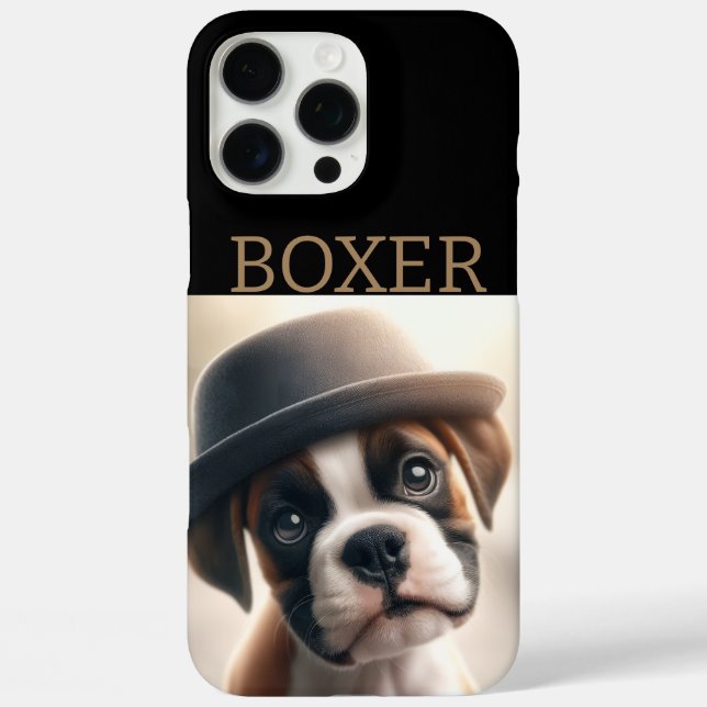 Coques Case-Mate iPhone Boxer Dog in Style (Verso)