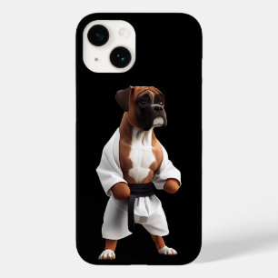 Coque Case-Mate iPhone Boxer Dog Jouer Karate, Boxer Dog Karate Joueur