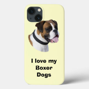 Etui iPhone Case-Mate Boxer dog portrait