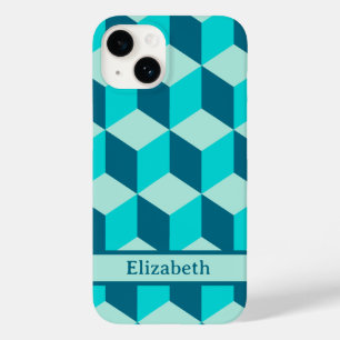 Coque Case-Mate iPhone Boy Blue Building Tumbling Blocks Nom