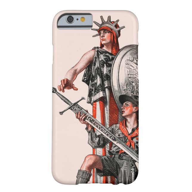 Coques Case-Mate iPhone Boy Scout et Liberty (Dos)