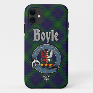 Case-Mate iPhone Case Boyle Clan Badge & Tartan Phone Case