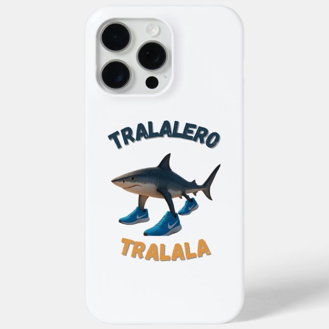 Coques Case-Mate iPhone BrainRots TralaleroTralala The Three-Legged Shark (Verso)
