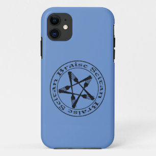 Case-Mate iPhone Case Braise Seitan Vegan Pentagram (dark version)