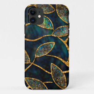 Case-Mate iPhone Case Branche Arbre d'or - Coquille d'aluminium